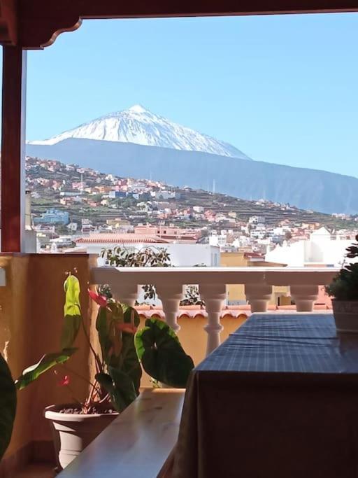 Casa" Vistas Al Teide" Mar Piscina Privada Parking Cubierto Gratuito En Las Instalaciones La Victoria de Acentejo Dış mekan fotoğraf