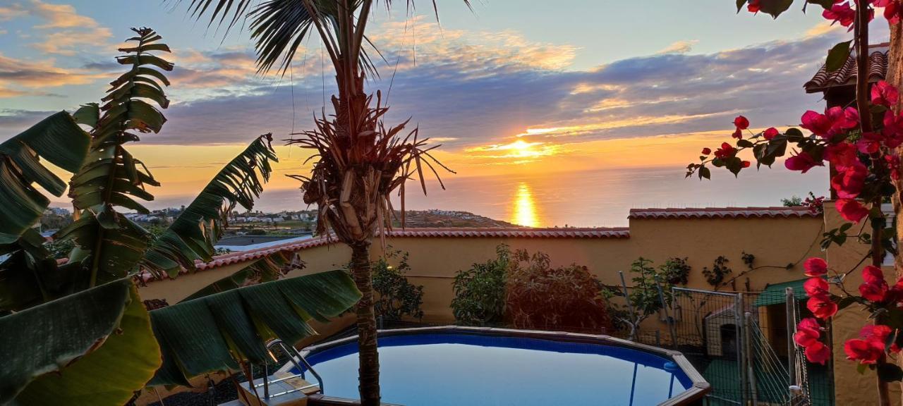 Casa" Vistas Al Teide" Mar Piscina Privada Parking Cubierto Gratuito En Las Instalaciones La Victoria de Acentejo Dış mekan fotoğraf