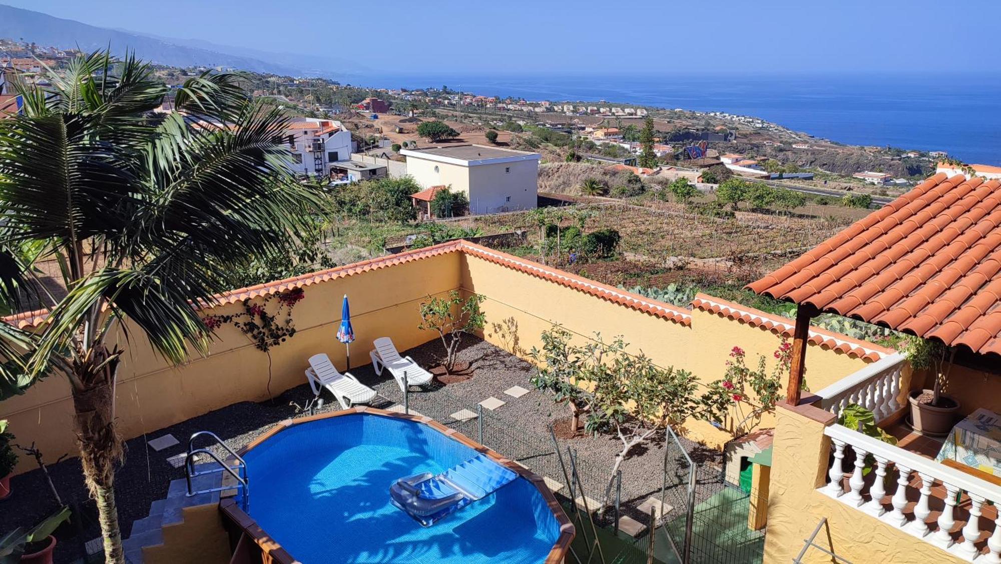 Casa" Vistas Al Teide" Mar Piscina Privada Parking Cubierto Gratuito En Las Instalaciones La Victoria de Acentejo Dış mekan fotoğraf