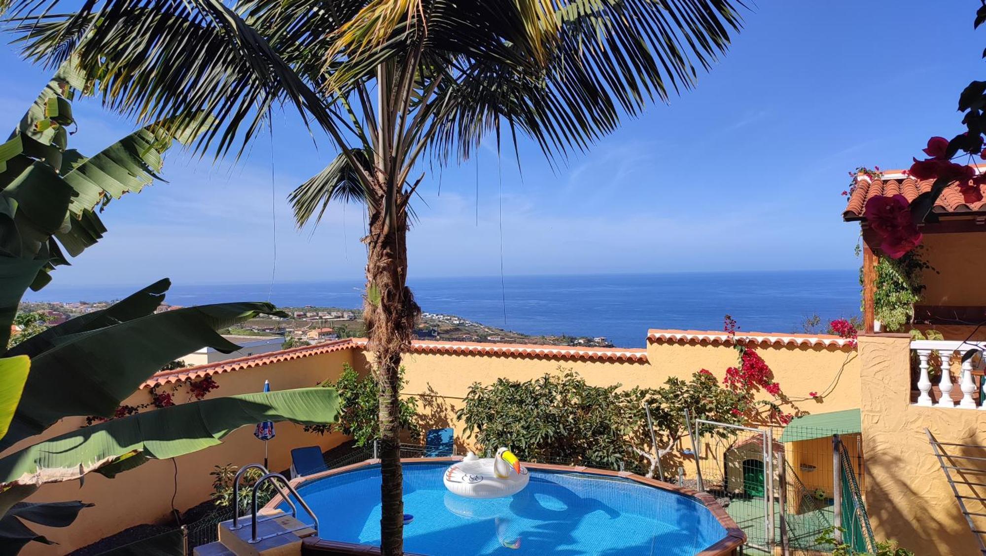 Casa" Vistas Al Teide" Mar Piscina Privada Parking Cubierto Gratuito En Las Instalaciones La Victoria de Acentejo Dış mekan fotoğraf